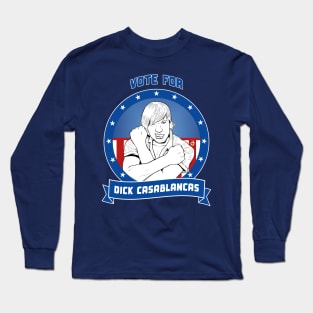 Vote for Dick Casablancas Long Sleeve T-Shirt